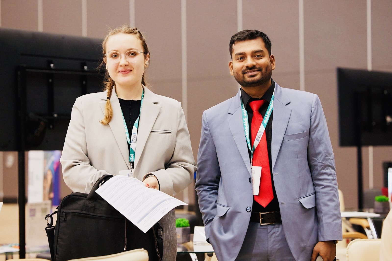 Meeting Russian employers and industry delegates at the forum